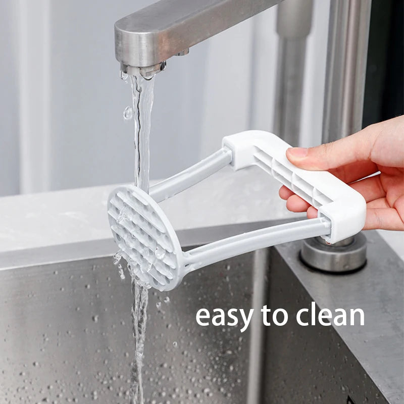 Stainless Steel Potato Masher with Ergonomic Handle