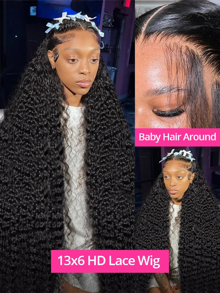 250% Density Curly Wig – Super Full HD Lace Wig