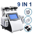 9 in 1 Cavitation Machine Ultrasonic RF Vacuum Slimming Body Sculpting Fat Reduction Beauty Device