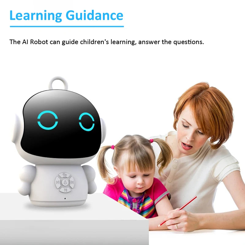 Tuya Smart AI Robot Toy for Kids Voice Interactive Educational Learning Device
