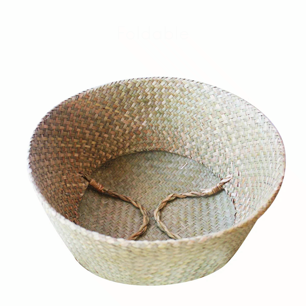 Seagrass Rattan Hanging Basket Flowerpot Laundry Storage