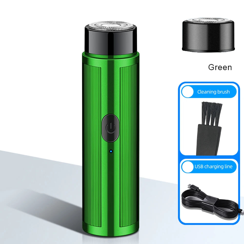 Mini Electric Shaver Rechargeable Razor Men Women Portable Epilator Car Travel Shaving Tool
