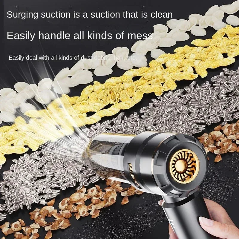 High Power 2-in-1 Car Vacuum Cleaner & Air Blower
