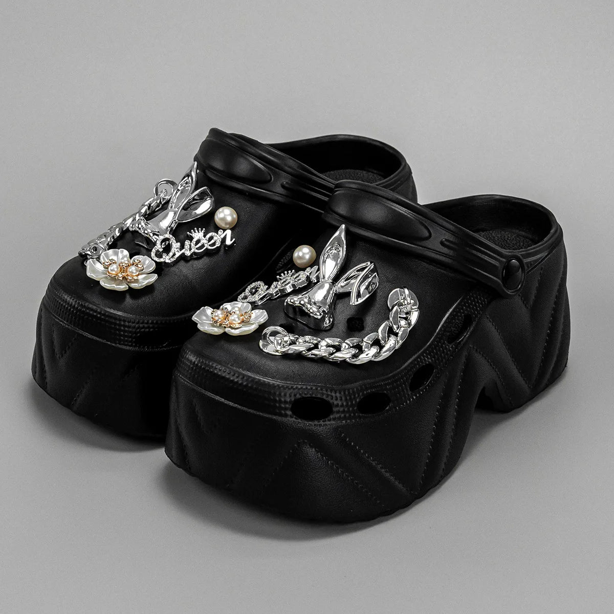 Women’s 9cm Platform Clogs Thick Sole EVA Summer Slippers