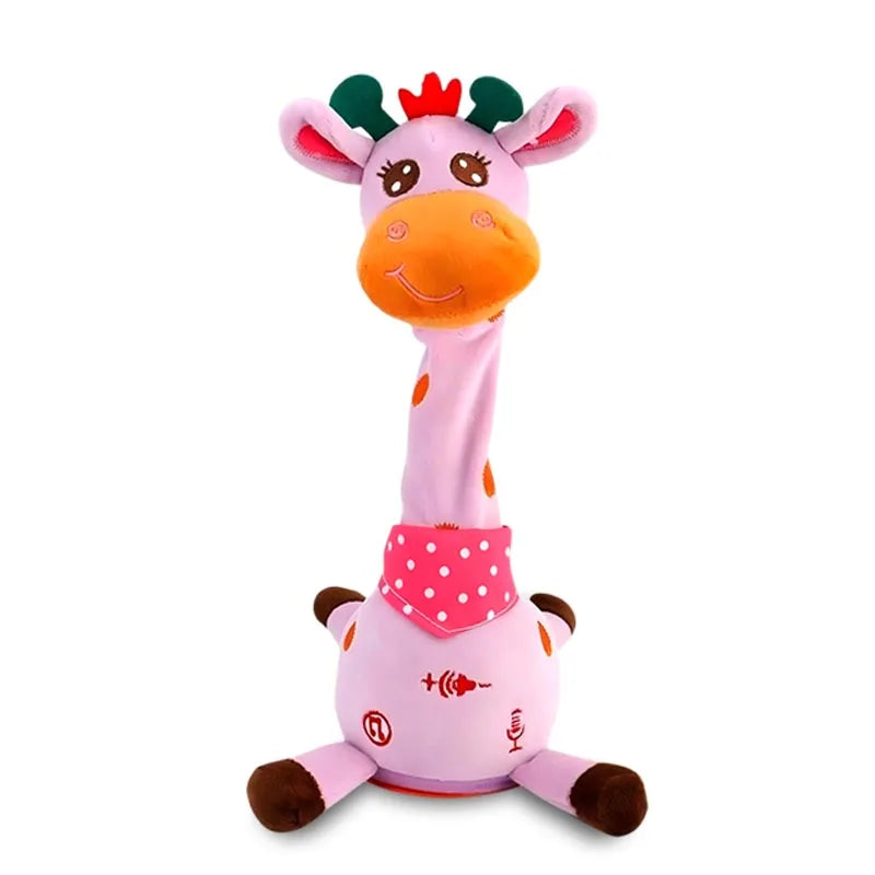 Talking Dancing Giraffe Toy with Songs and Lights