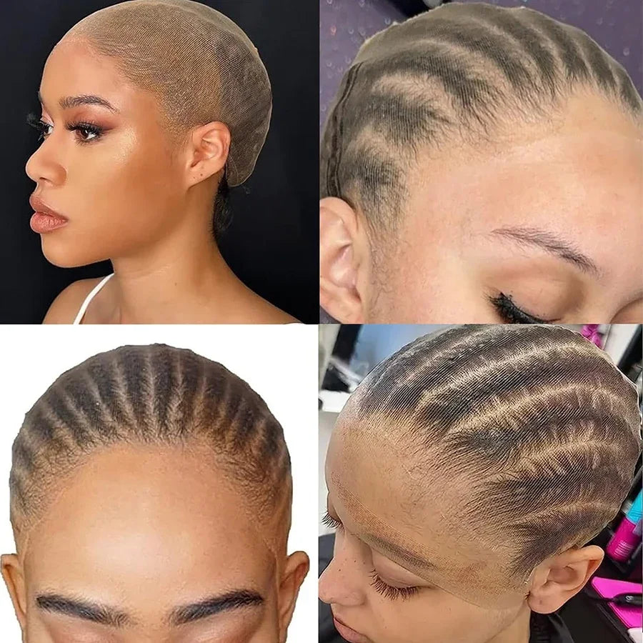 HD Wig Cap – Transparent Stretchy Hair Net for Lace Front Wigs (Breathable & Invisible)