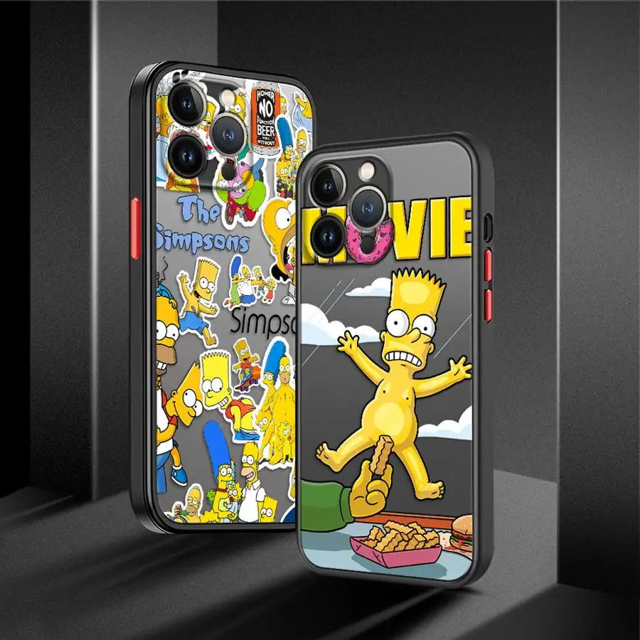 Disney Simpsons Homer Matte iPhone Case