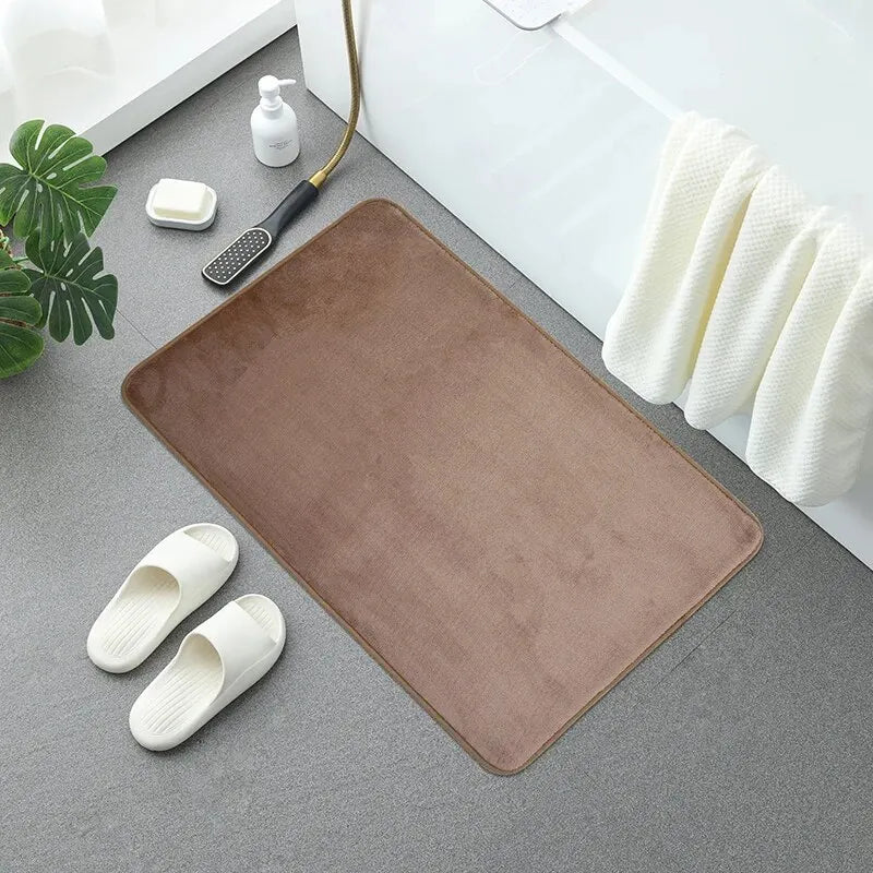 Elegant Memory Foam Bath Mat