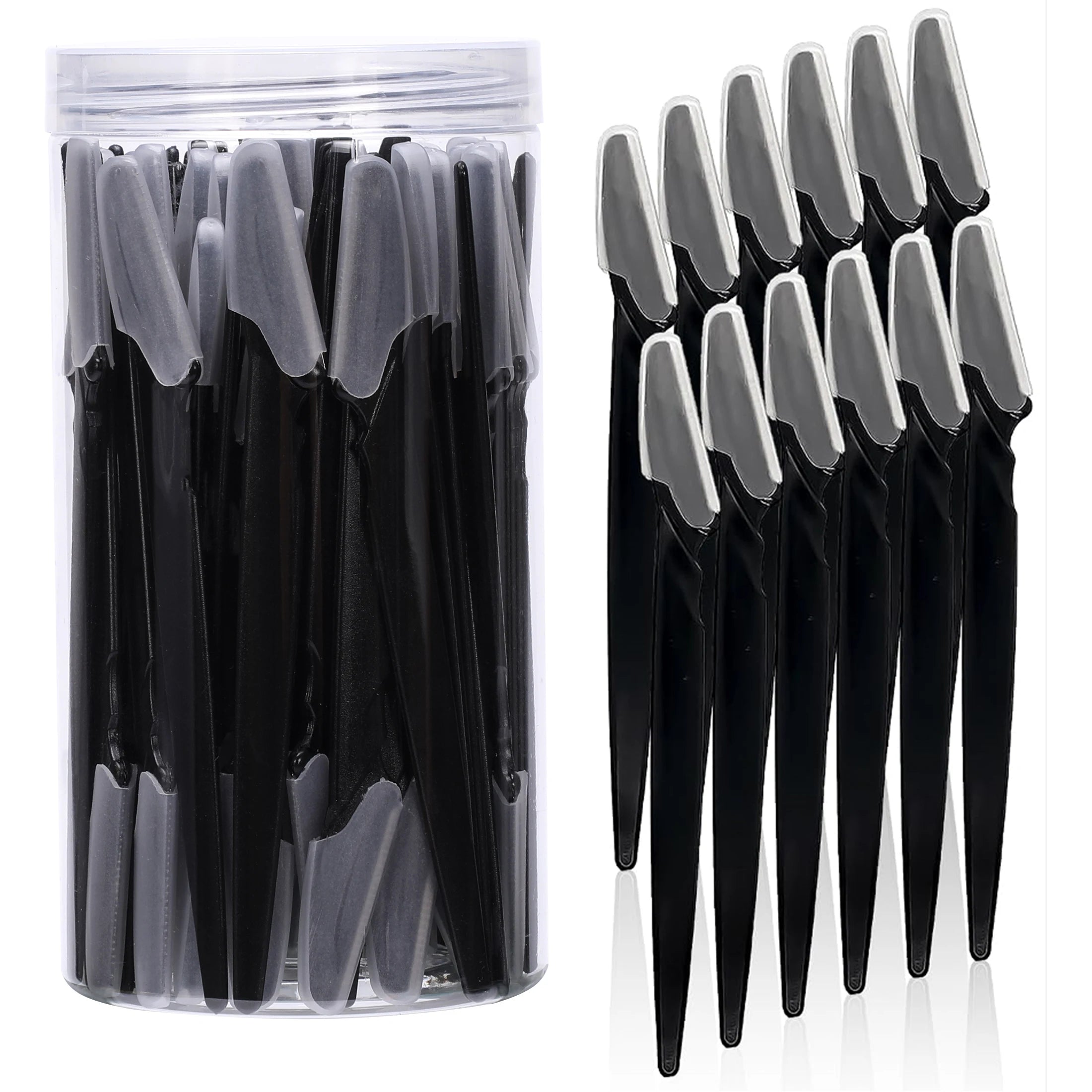 Wholesale Eyebrow Razor Face Shaver 5-40pcs Women Men Hair Trimmer Safe Cover