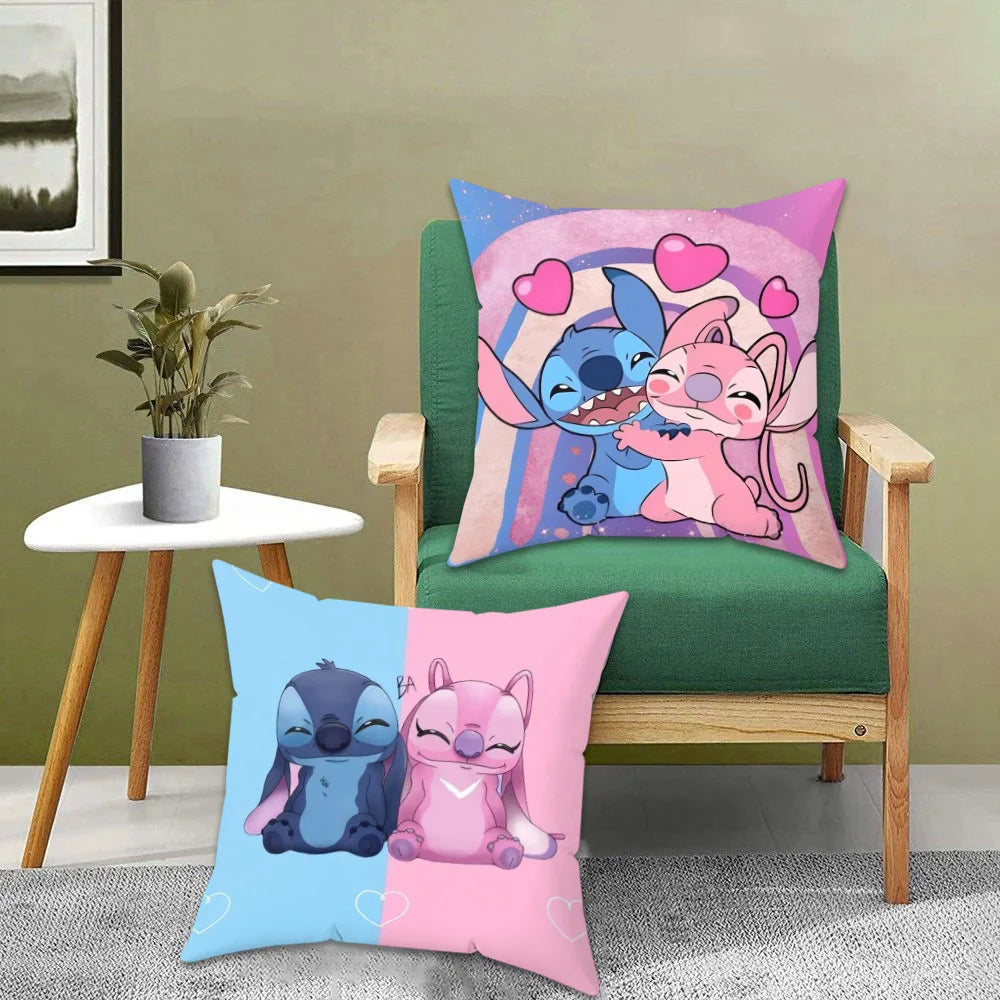 Stitch Decorative Pillowcase Home Decor Cushion Living Room Gift