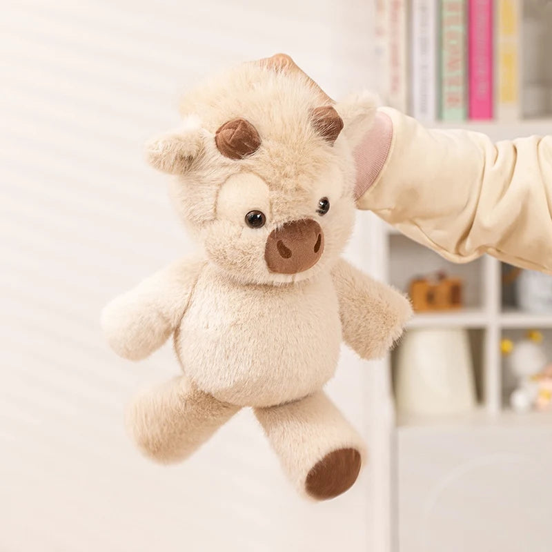 45cm Highland Cow Plush Toy Cute Soft Stuffed Animal Huggable Gift Doll
