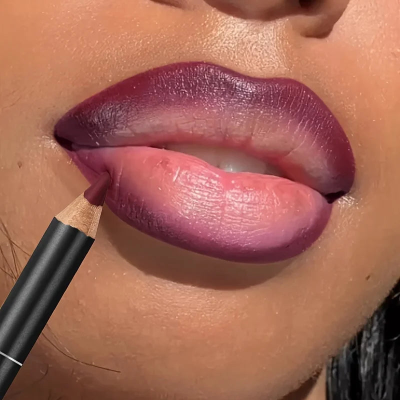 Matte Lip Liner Pencil – Long-Lasting Waterproof Lip Contour for Perfect Full Lips
