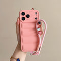 Solid Color Down Jacket iPhone Case