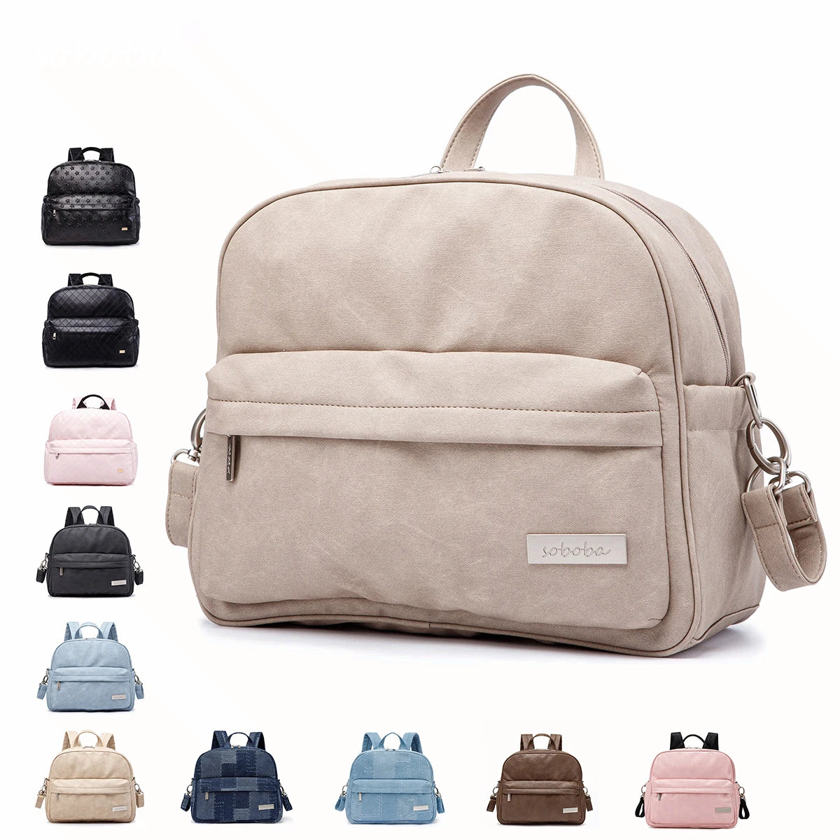 Lightweight Waterproof Diaper Backpack for Newborn Baby