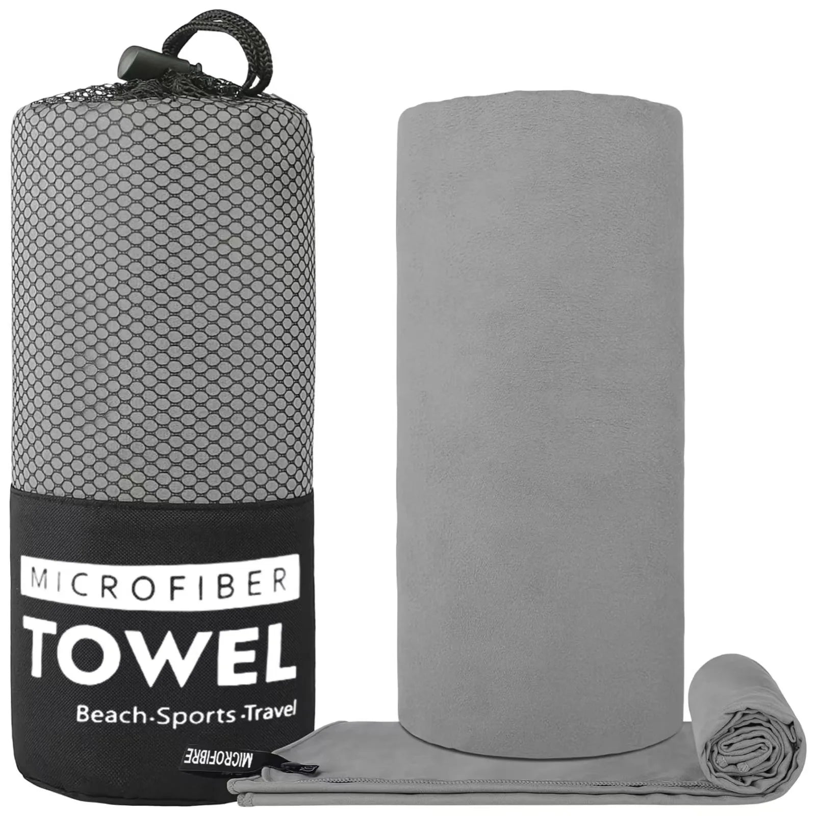 Microfiber Sports Towel Quick Dry Super Absorbent Lightweight Gym Beach Towel