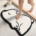 Thickened Special-Shaped Bathroom Absorbent