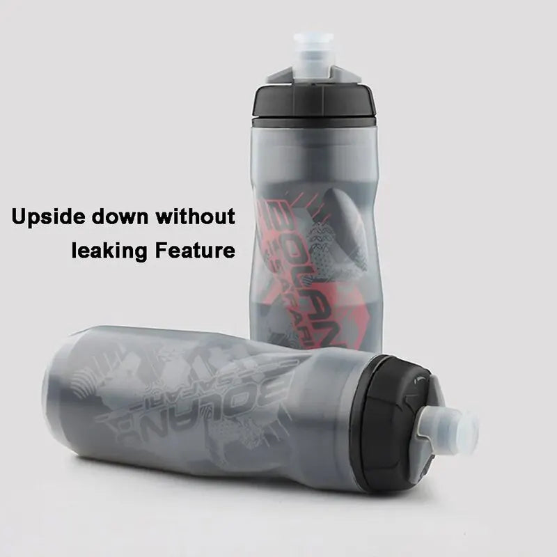 600ml Cycling Water Bottle – Squeeze Sports Bike Bottle Leakproof Outdoor Running & Gym Drink Bottle