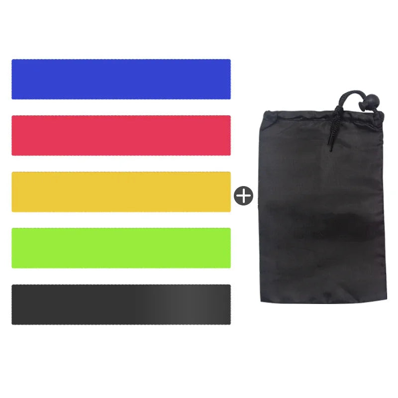 Resistance Bands Set Workout Loop Bands Fitness Elastic Bands for Home Gym Yoga Training