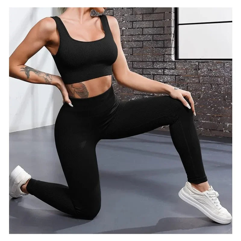 Women’s Seamless High Waist Yoga Leggings Hip Lift Stretch Gym Tights