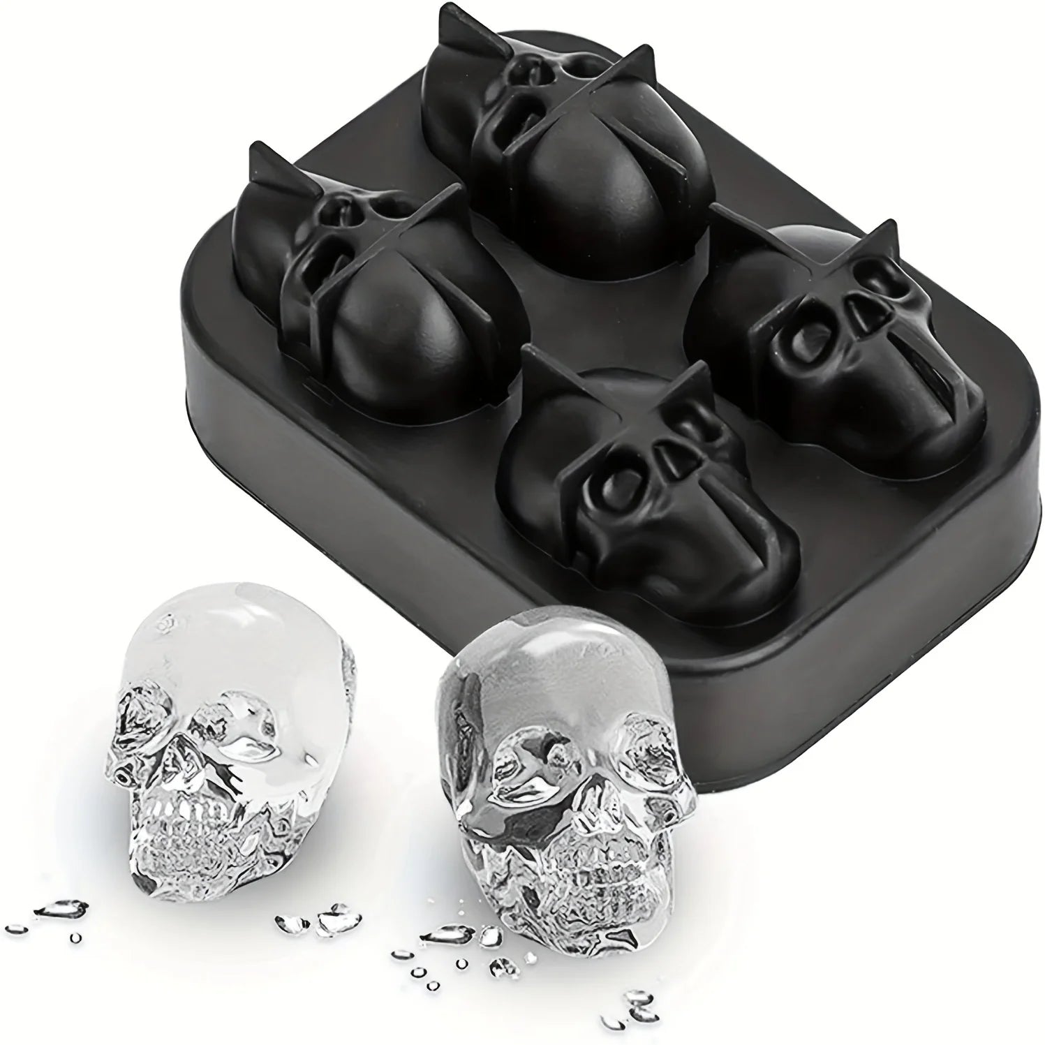 3D Skull Ice Mold