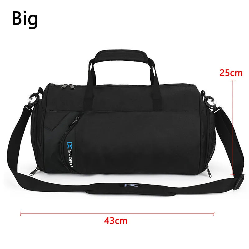Gym Bag Wet Dry Separation Sports Travel Yoga Bag Shoe Compartment Shoulder Duffel