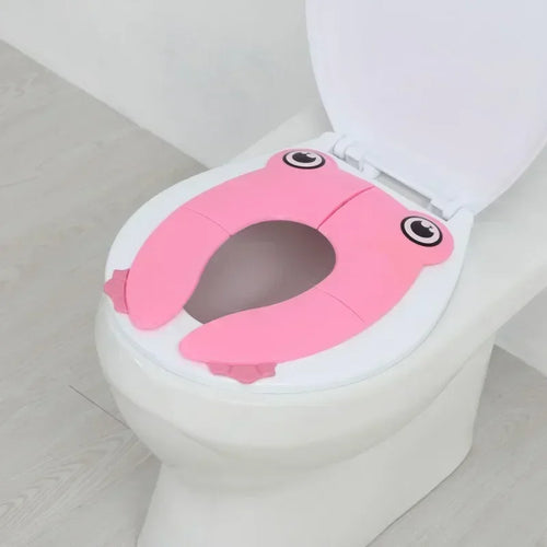 Portable Kids Folding Potty Seat Travel Toilet Training Cushion for Toddlers