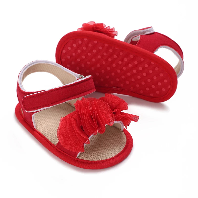 Baby Girl Sandals Soft Sole First Walker Dress Shoes
