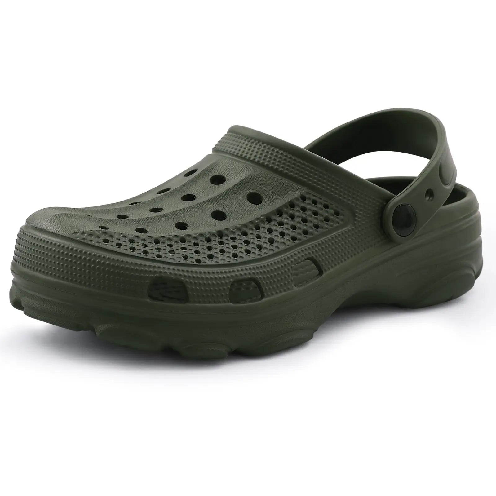 Men Breathable Garden Clogs Non Slip Casual Beach Sandals