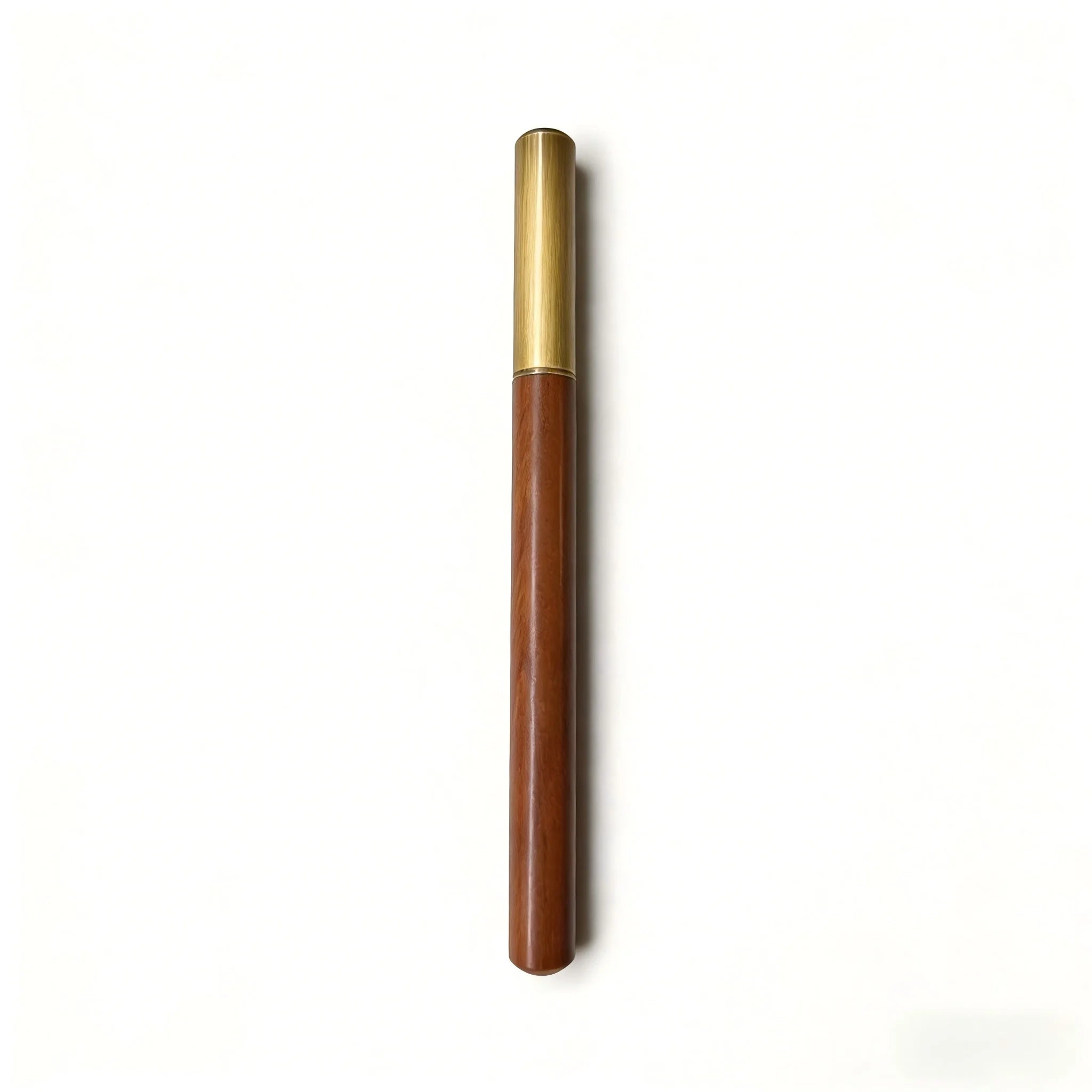 Retro Fountain Pen Wood Bronze 0.5mm Calligraphy Writing Pen