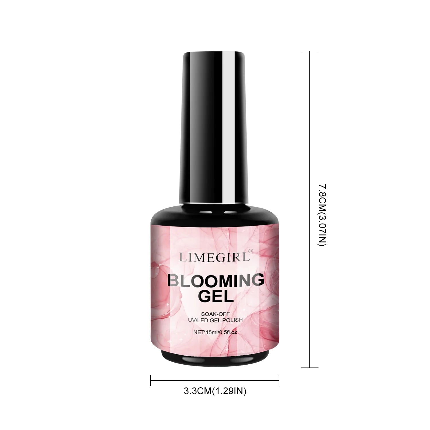 Blooming Gel Nail Polish – Marble Effect UV Gel for Creative Nail Art Designs