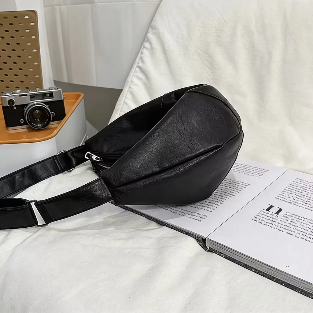 Men Dumpling Crossbody Bag
