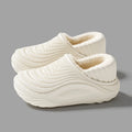 Women’s Waterproof EVA Plush Slippers Warm Non Slip Winter Home Shoes