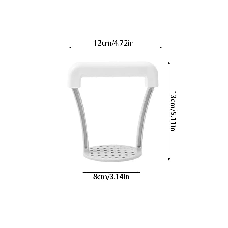Stainless Steel Potato Masher with Ergonomic Handle