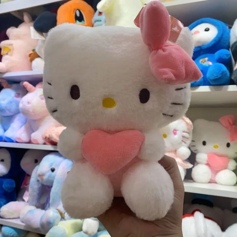 Cute Cat and Friends Plush Pillow 22cm for Girls Gift