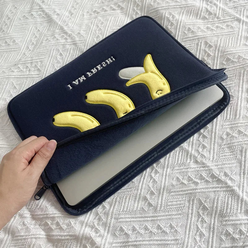 Cute Laptop Sleeve Case 13-16 Inch MacBook Air Pro Shockproof Protective Bag