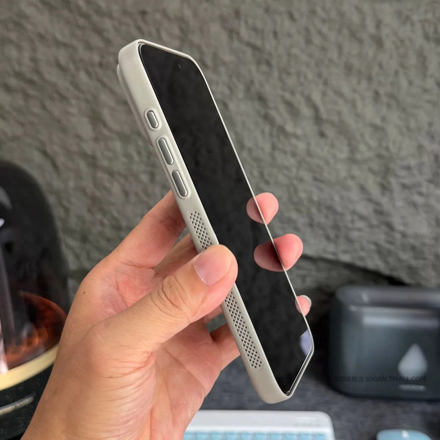 Cooling Hard Case Magnetic Heat Dissipation Breathable Cover iPhone Case