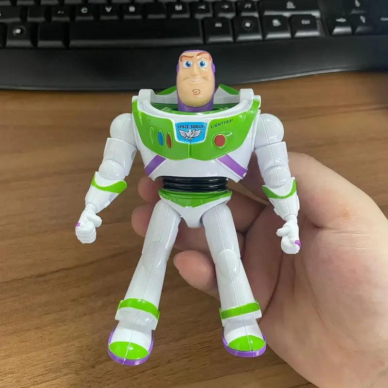 Toy Story Buzz Lightyear Woody Anime Figure Collectible Desktop Ornament Toy