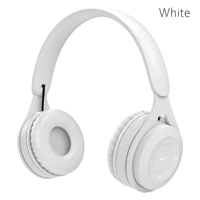 Macaron Wireless Bluetooth Headphones with Mic for Gaming