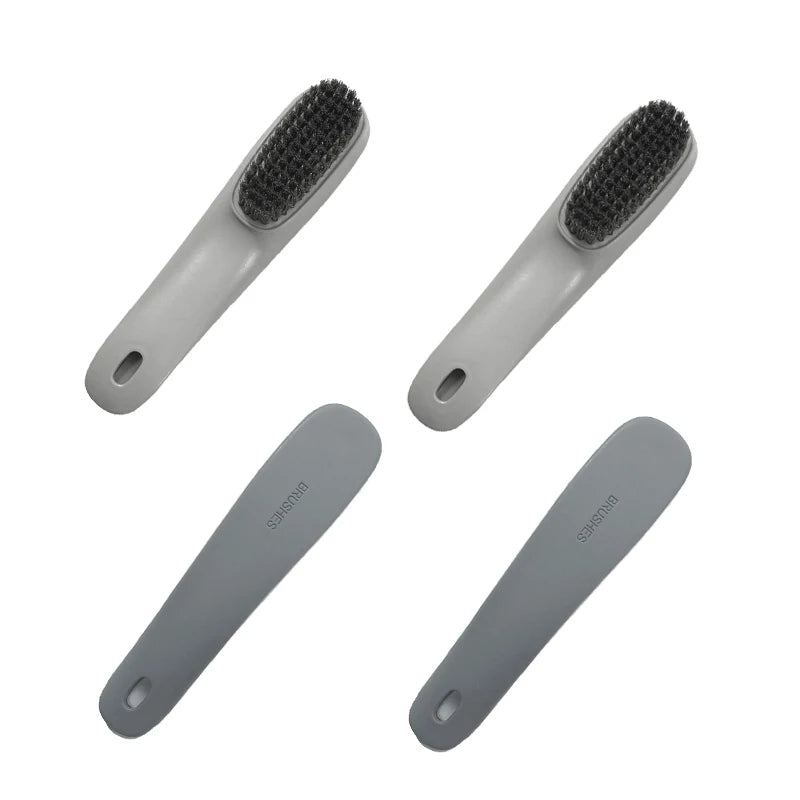 Shoe Cleaning Brush – Multi-Functional Plastic Scrubbing Brush for Clothes & Household Cleaning Accessories