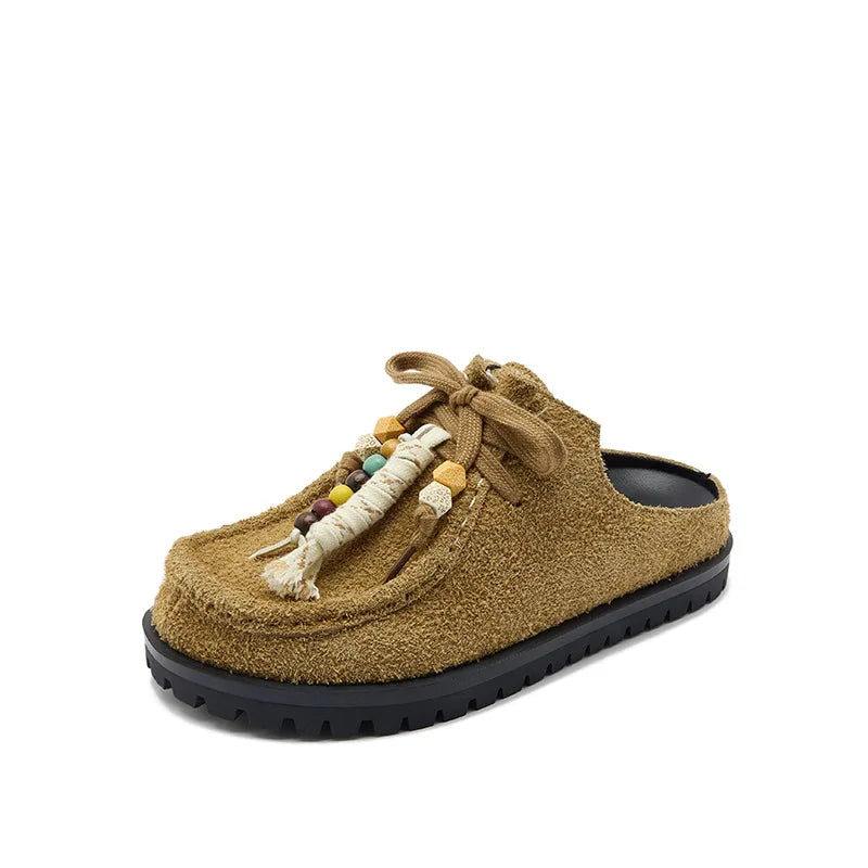 Suede Clogs Slip On Unisex