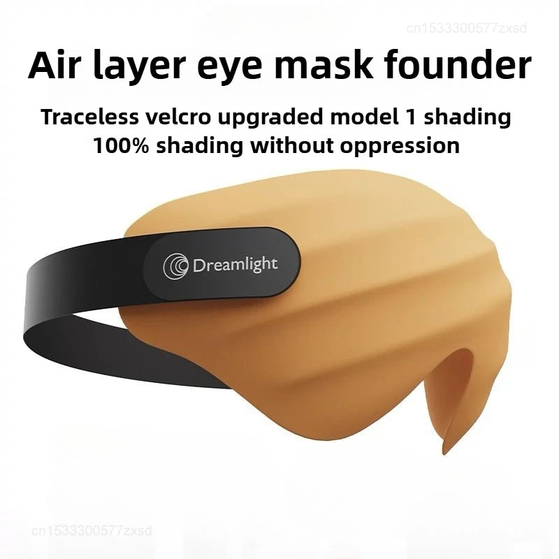 3D Sleep Eye Mask Light Blocking Comfortable Travel Sleep Aid Mask