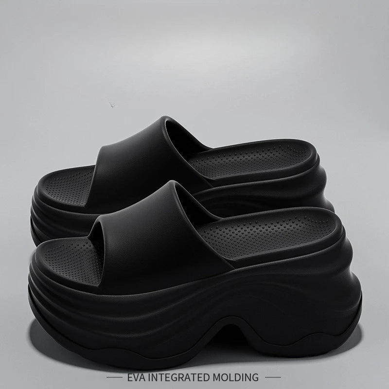 Women’s EVA Platform Slippers Thick Sole Non Slip Beach Slides