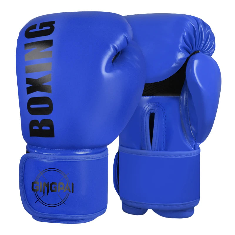 Boxing Gloves 6–12oz MMA Muay Thai Training Gloves Men Women Professional Fight Sandbag Gloves