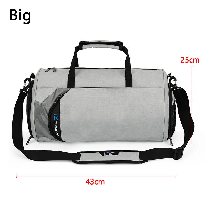 Gym Bag Wet Dry Separation Sports Travel Yoga Bag Shoe Compartment Shoulder Duffel