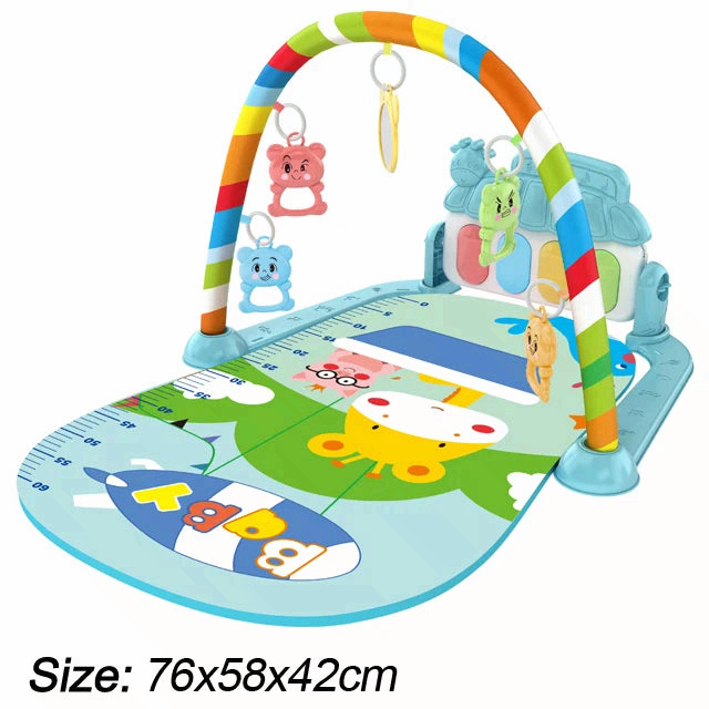 Baby Music Play Gym Piano Activity Mat for Newborns 0 to 36 Months