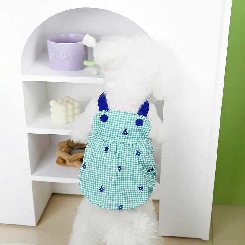 Small Dog Dress Lace Bow Puppy Summer Outfit Chihuahua Dog Costume Vest