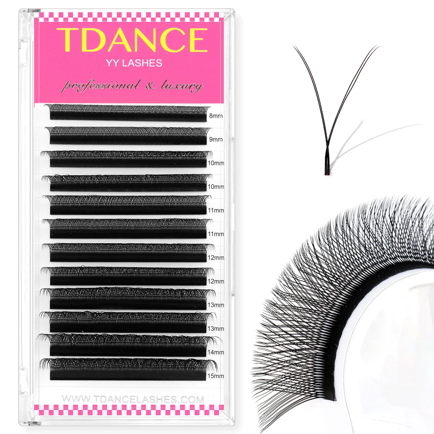 Premade Lash Fans – Volume Eyelash Extensions 3D–6D for Salon Use