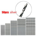 100PCS Titanium Drill Bit Set – High Speed Steel Multi-Size Drill Bits Kit for Wood, Metal & DIY