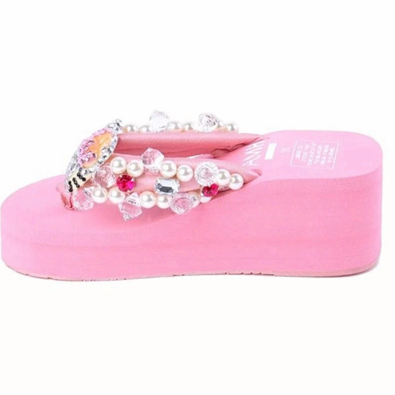 Hello Kitty Kawaii Platform Slide Sandals