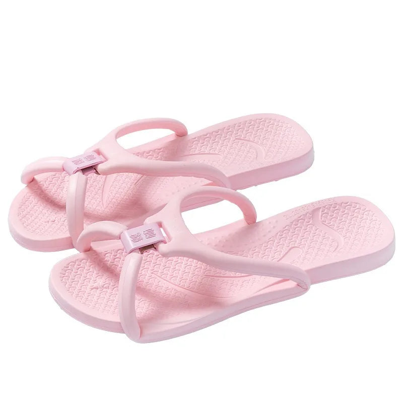 Foldable Travel Slippers Portable Flip Flops Compact Lightweight Non Slip Indoor Outdoor Sandals